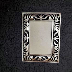 Vintage silver frame 4 x 6 pics fit